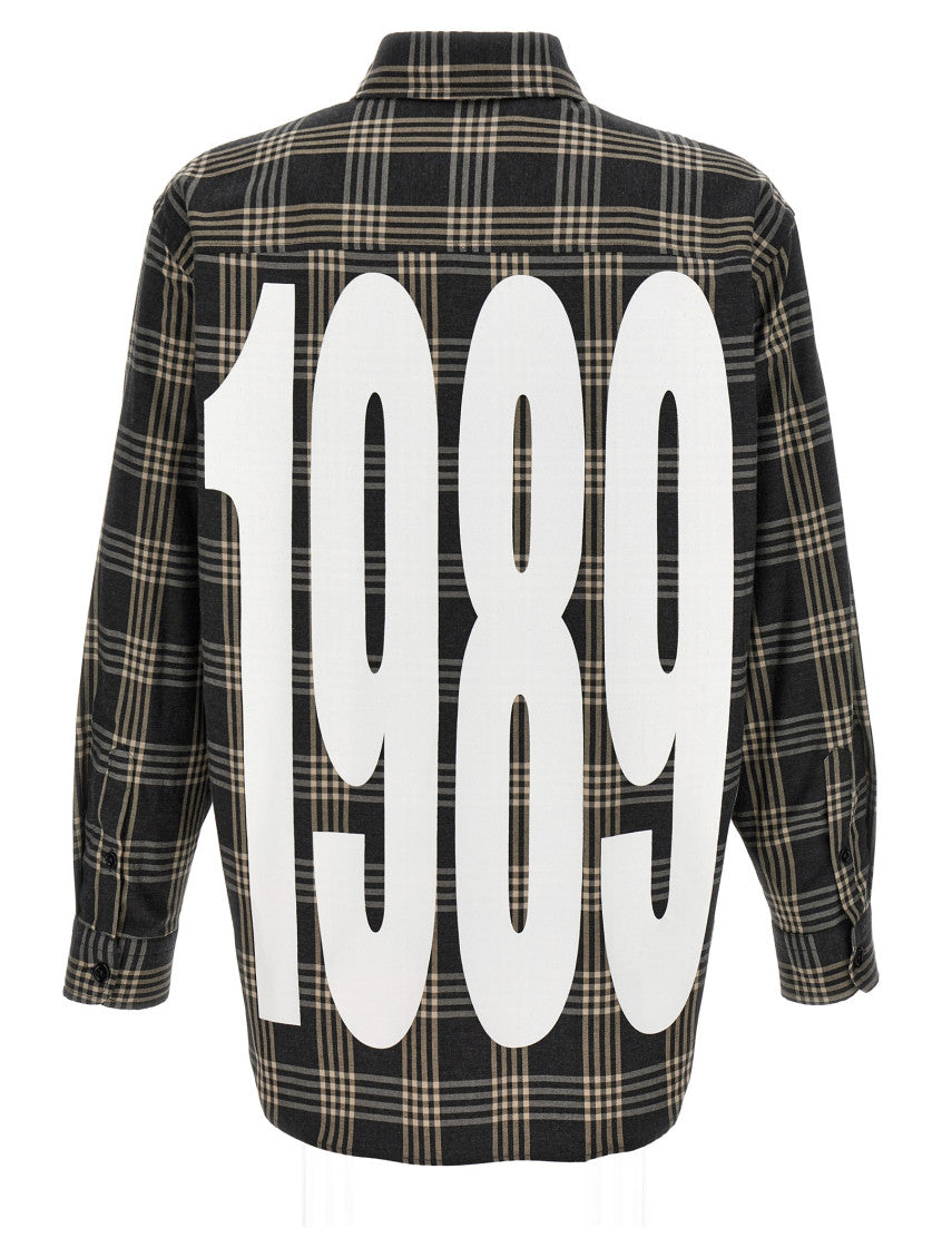 Grey Regular Checks Shirt 4