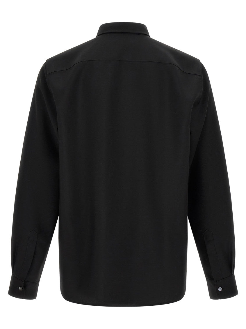 Black Regular Solid Shirt 2
