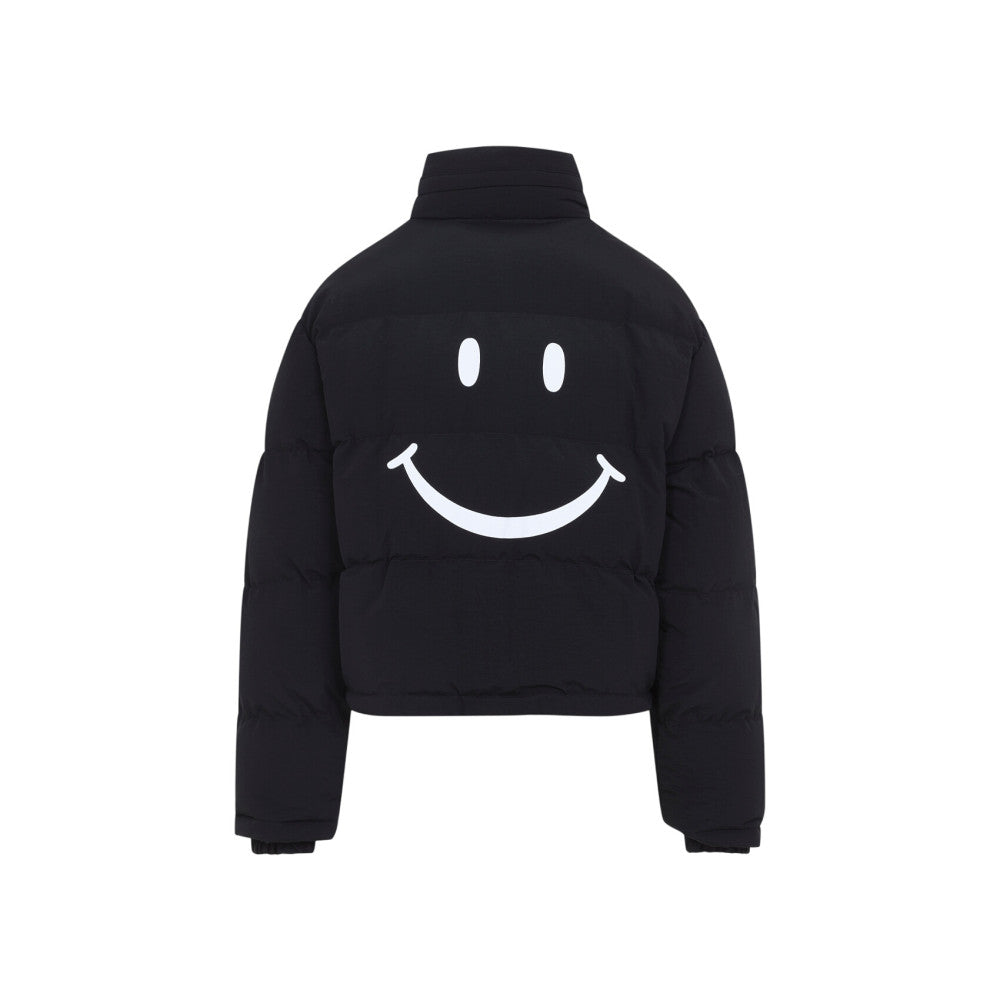 Black Logo Turtle Neck Jacket 2