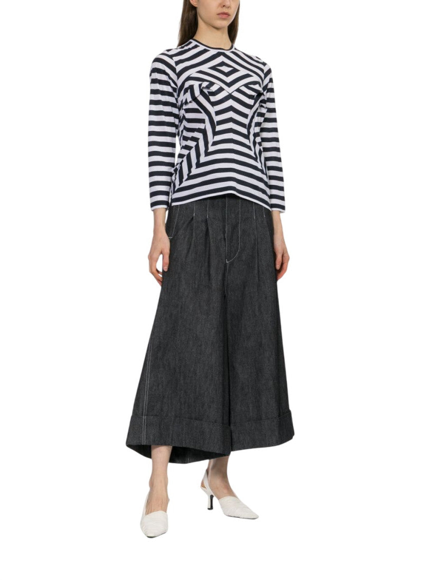 Black Regular Straight Pant 2