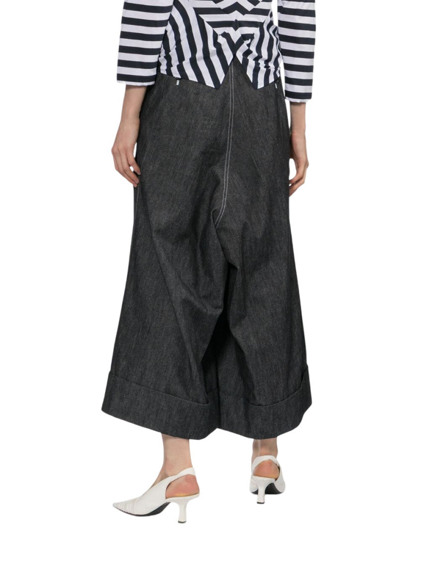 Black Regular Straight Pant 3