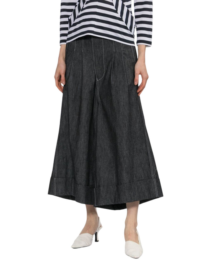 Black Regular Straight Pant 5