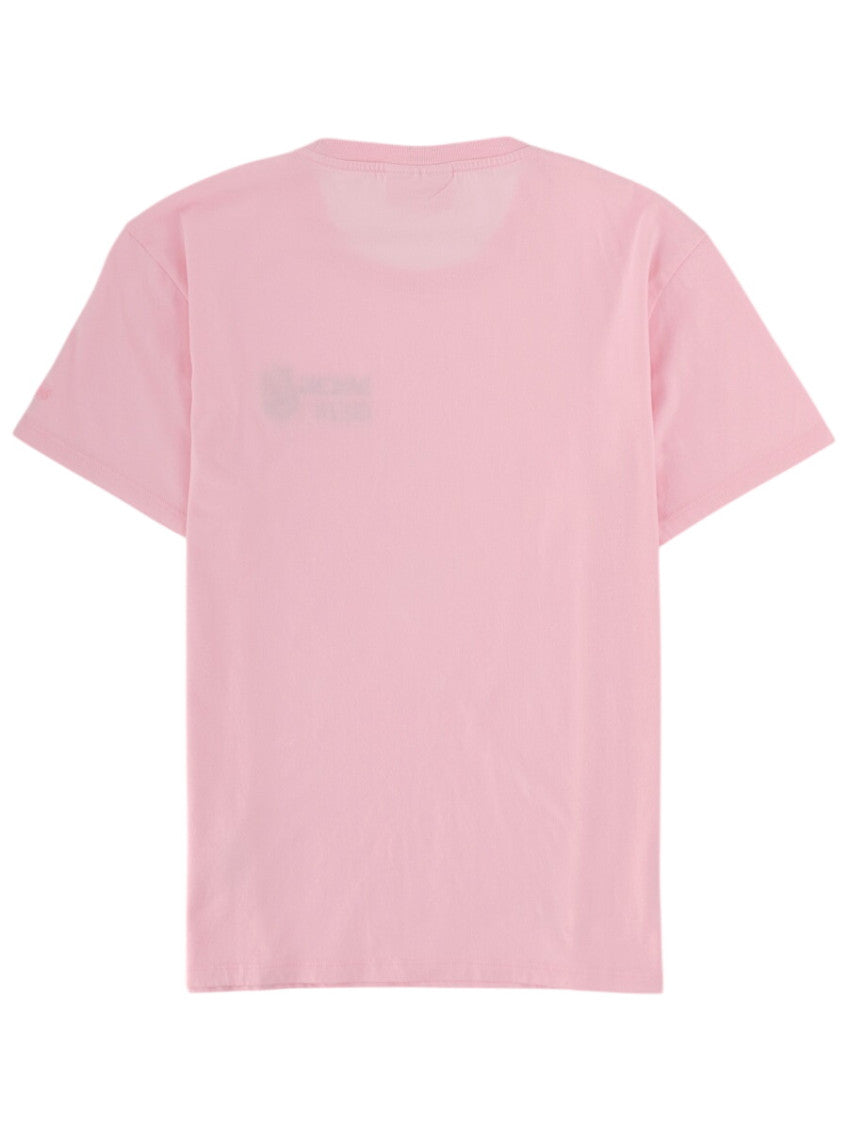 Pink Graphic Crew Neck T-Shirt 2