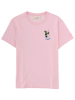 Pink Graphic Crew Neck T-Shirt 1
