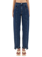 Denim Relaxed High Rise Jeans 1