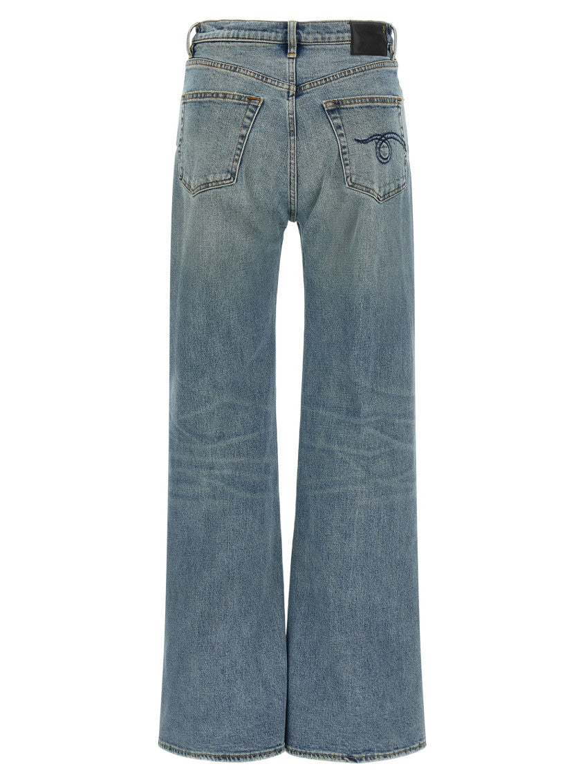 Blue Regular High Rise Jeans 2
