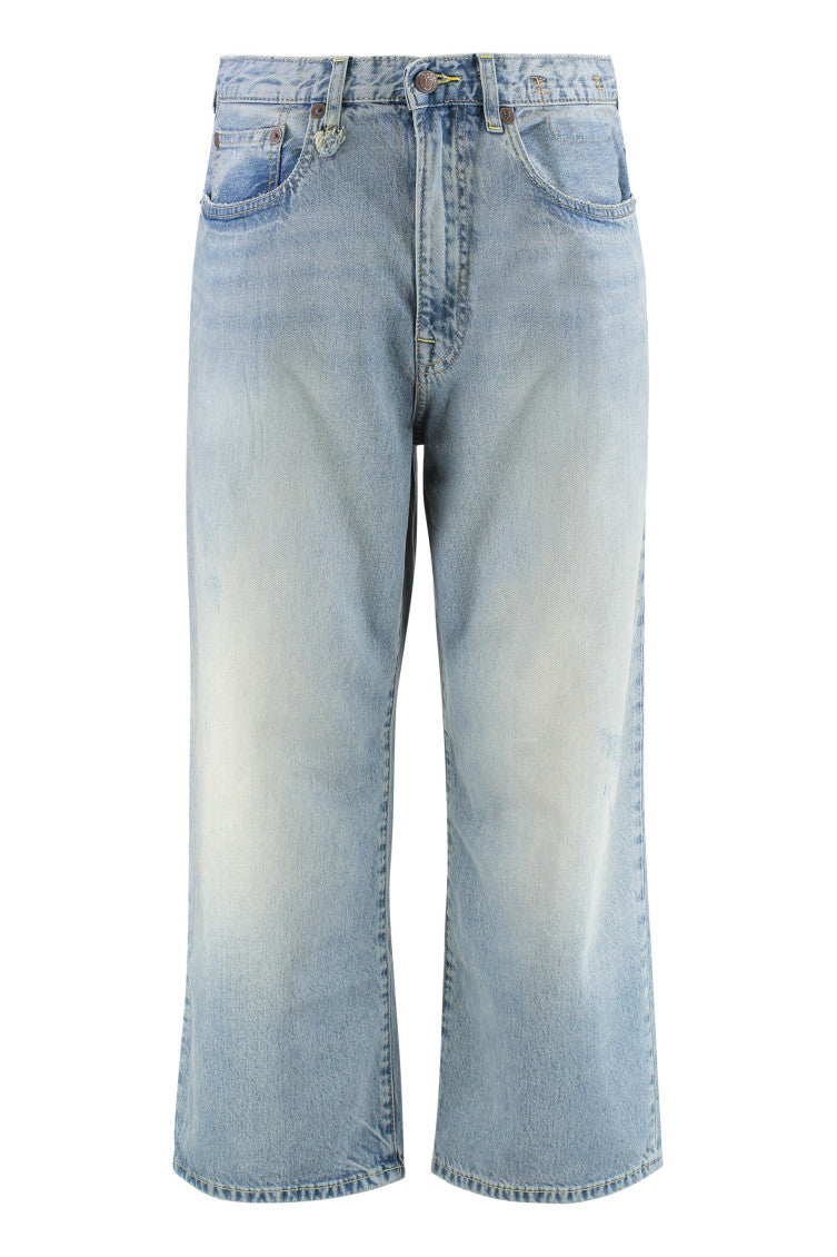 Denim Relaxed High Rise Jeans 1