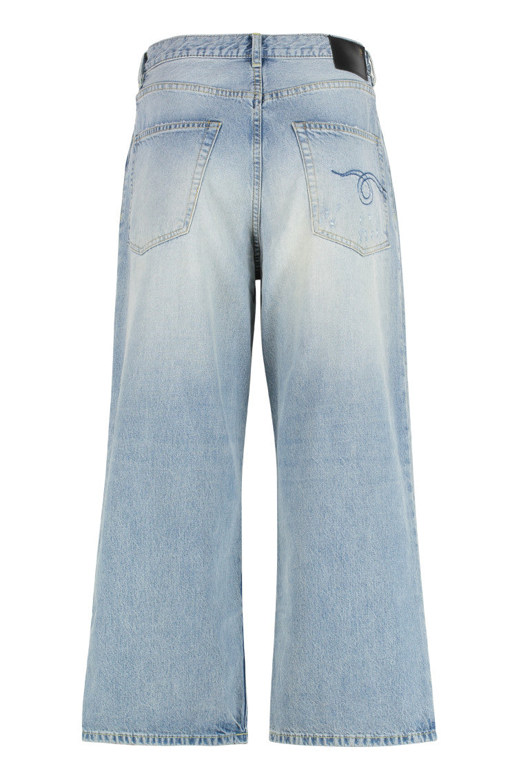 Denim Relaxed High Rise Jeans 2