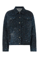 Blue Stretch Denim Jacket 1