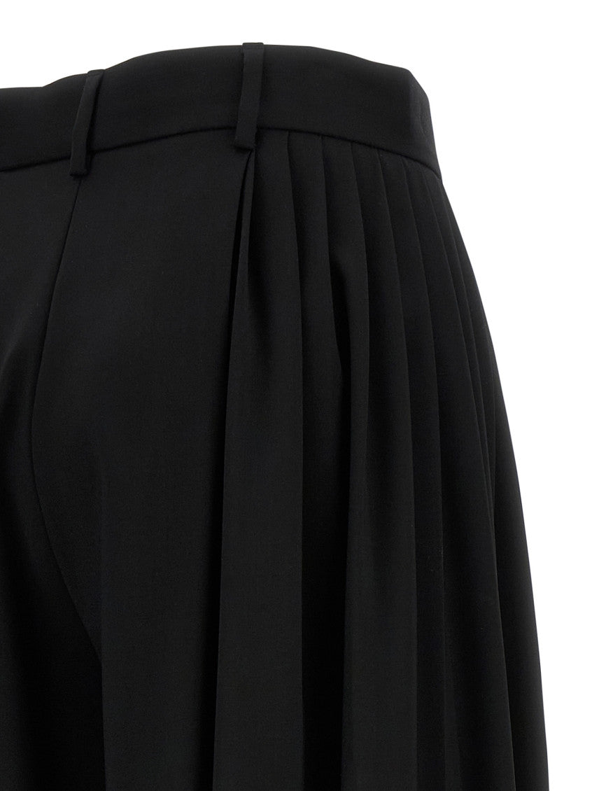 Black Tailored Pleated Pants 4
