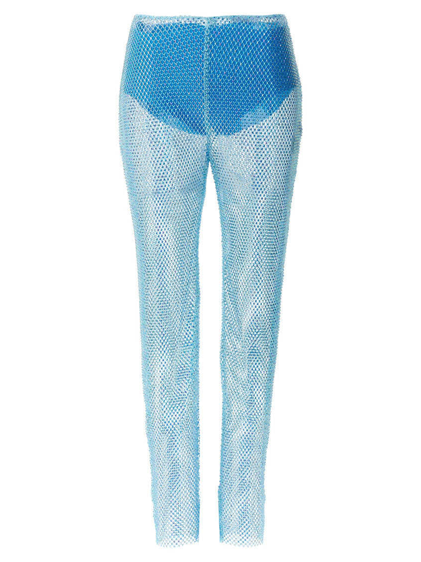 Light Blue Skinny Flat Front Pant 1