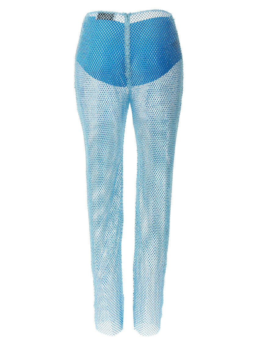 Light Blue Skinny Flat Front Pant 2