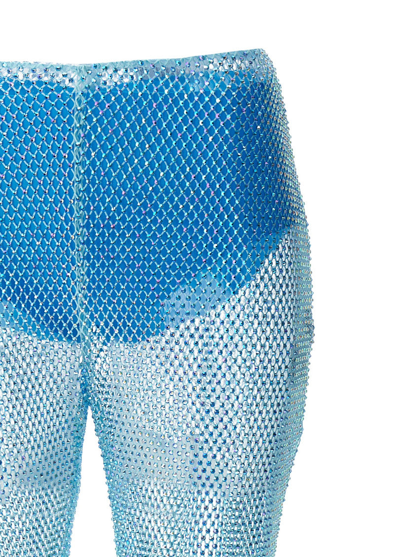 Light Blue Skinny Flat Front Pant 3