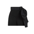 Black Cupro Shorts 1
