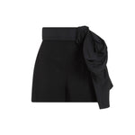 Black Cupro Shorts 1