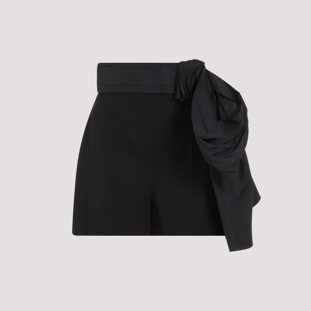 Black Cupro Shorts 2