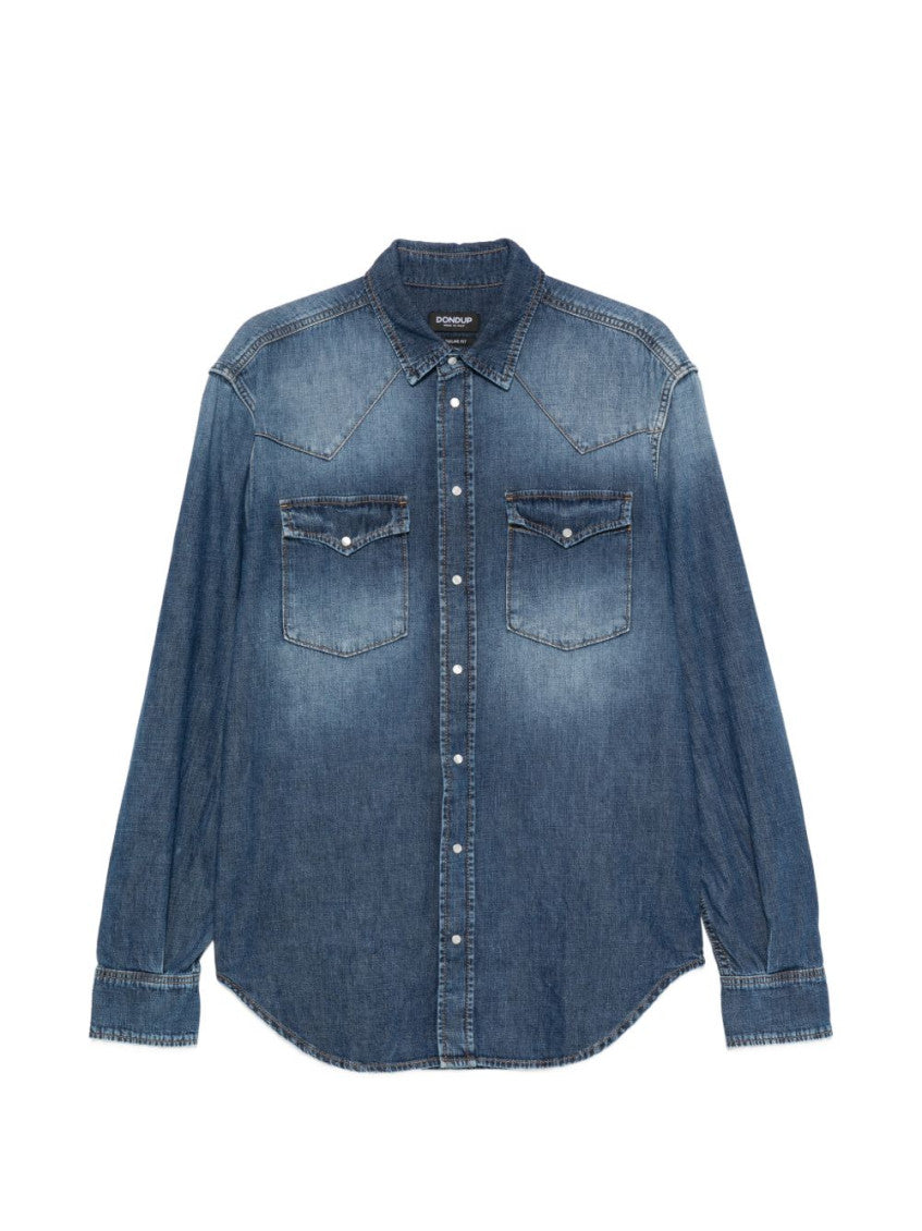 Blue Regular Solid Shirt 1