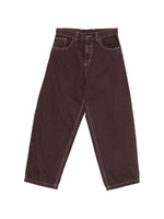 Dark Brown Loose Jeans 1
