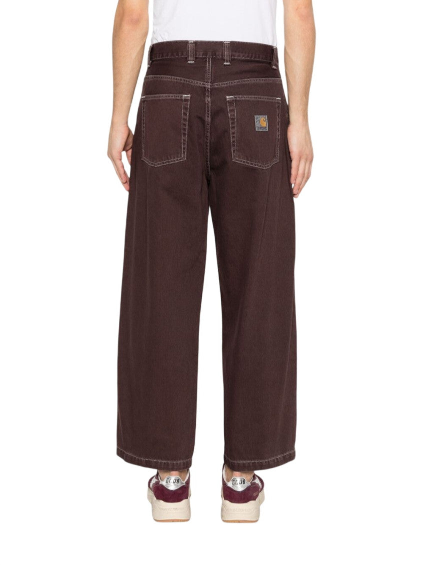 Dark Brown Loose Jeans 3