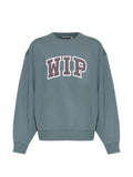 Slate Blue Logo Sweatshirt 1