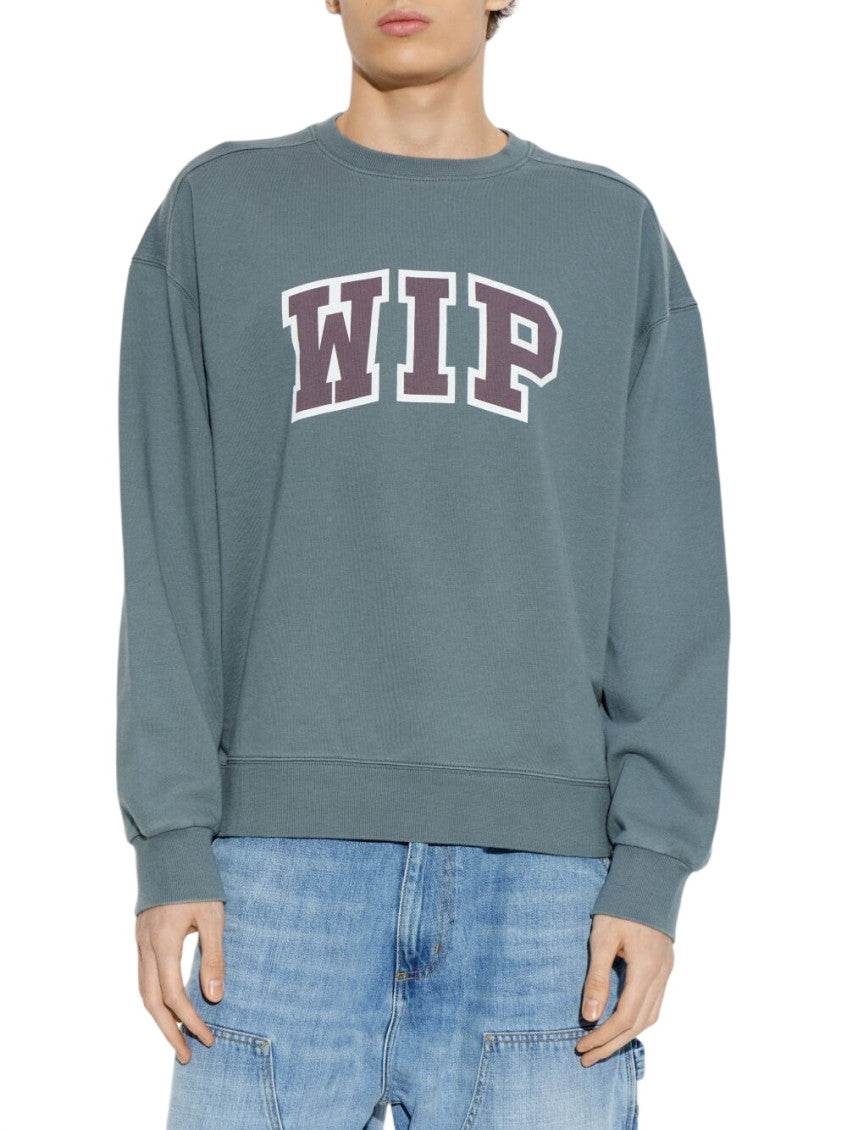 Slate Blue Logo Sweatshirt 2