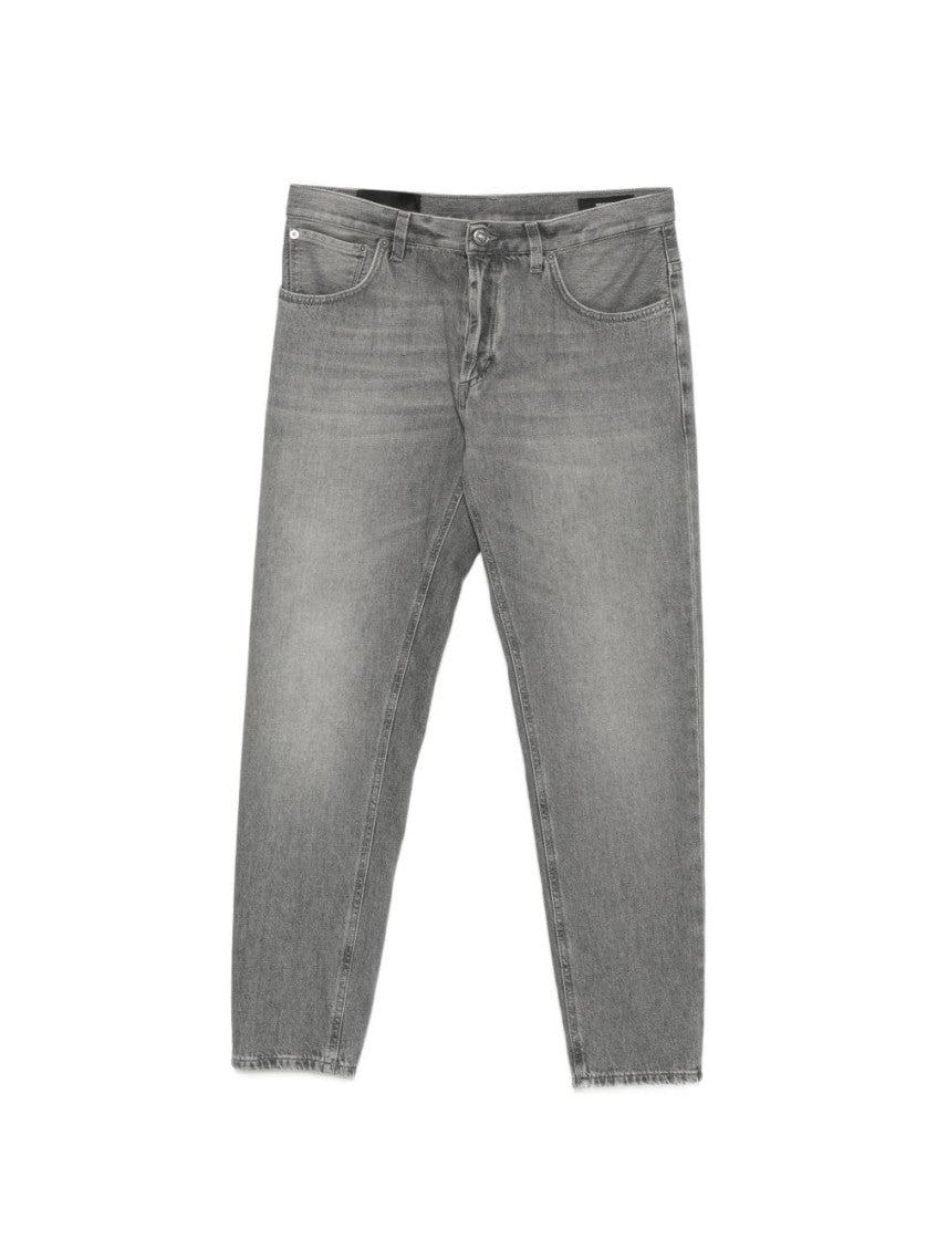 Grey Mid Rise Jeans 1
