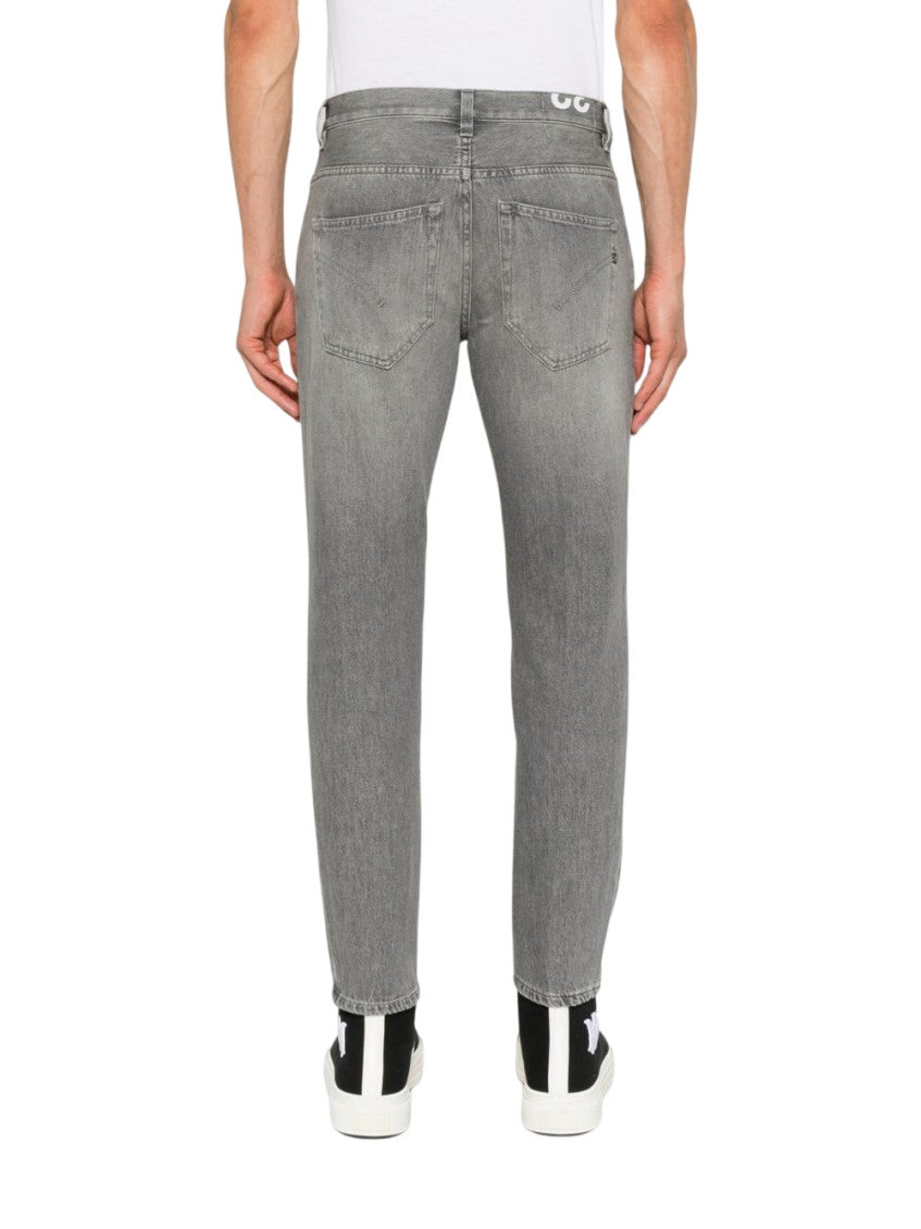 Grey Mid Rise Jeans 2