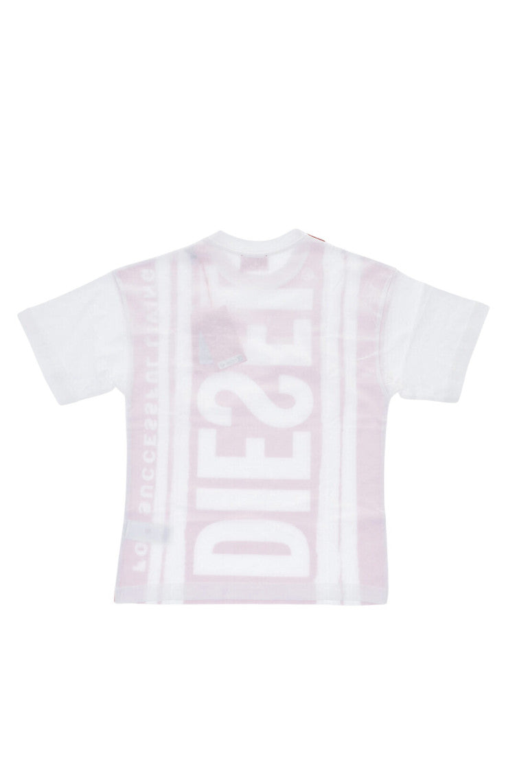 Kids White Logo T-Shirt 2