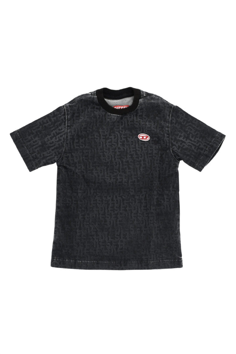 Kids Grey Logo T-Shirt 1