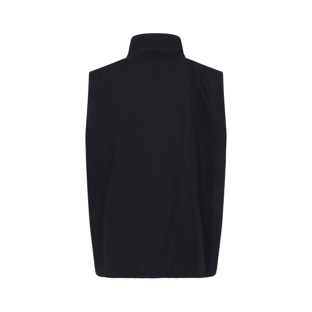 Midnight Blue Sleeveless Jacket 2