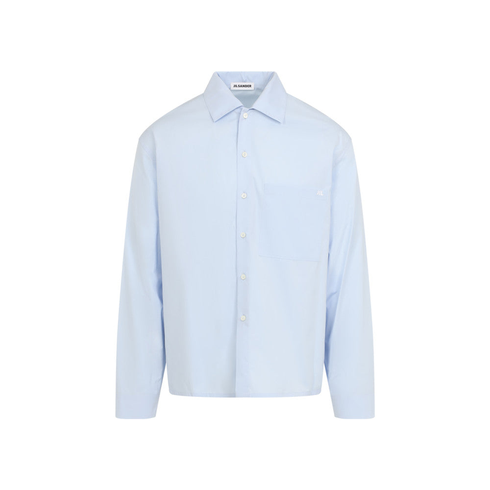 Light Blue Relaxed Shirt 1