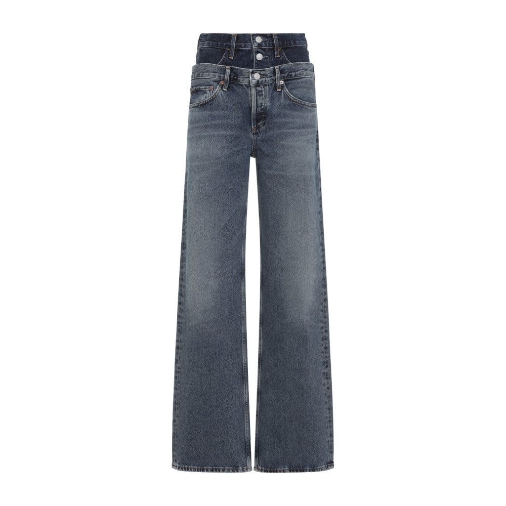 Grey Regular Mid Rise Jeans 1