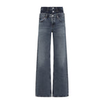 Grey Regular Mid Rise Jeans 1