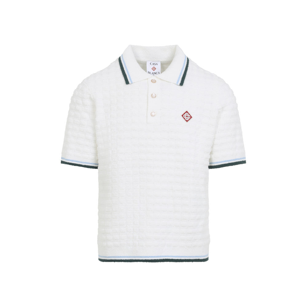 White Logo Regular Polo 1