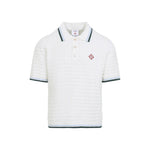 White Logo Regular Polo 1