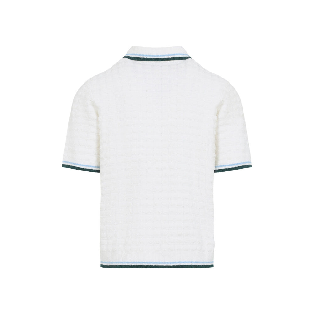 White Logo Regular Polo 2