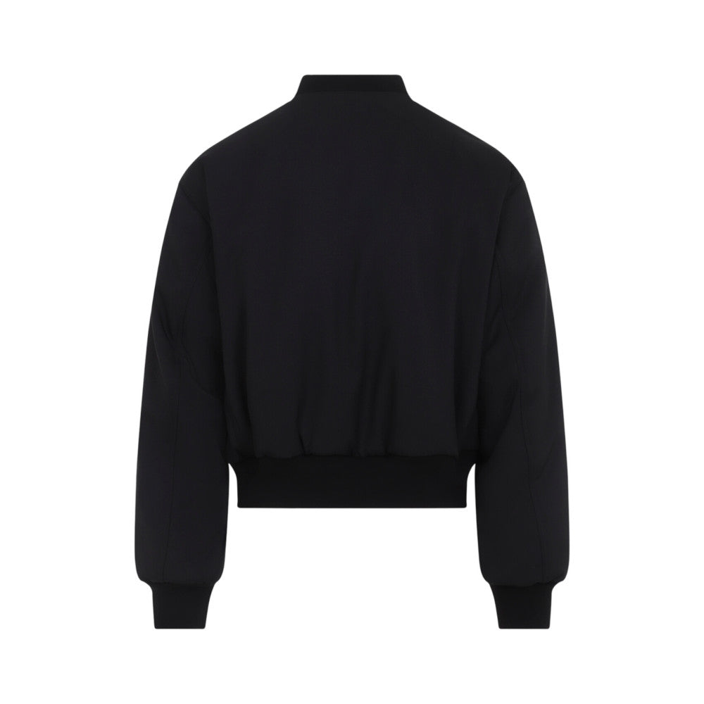 Black Regular Bomber Jacket 2