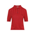 Red Logo Shirt Collar Polo 1