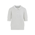 Grey Shirt Collar Polo 1