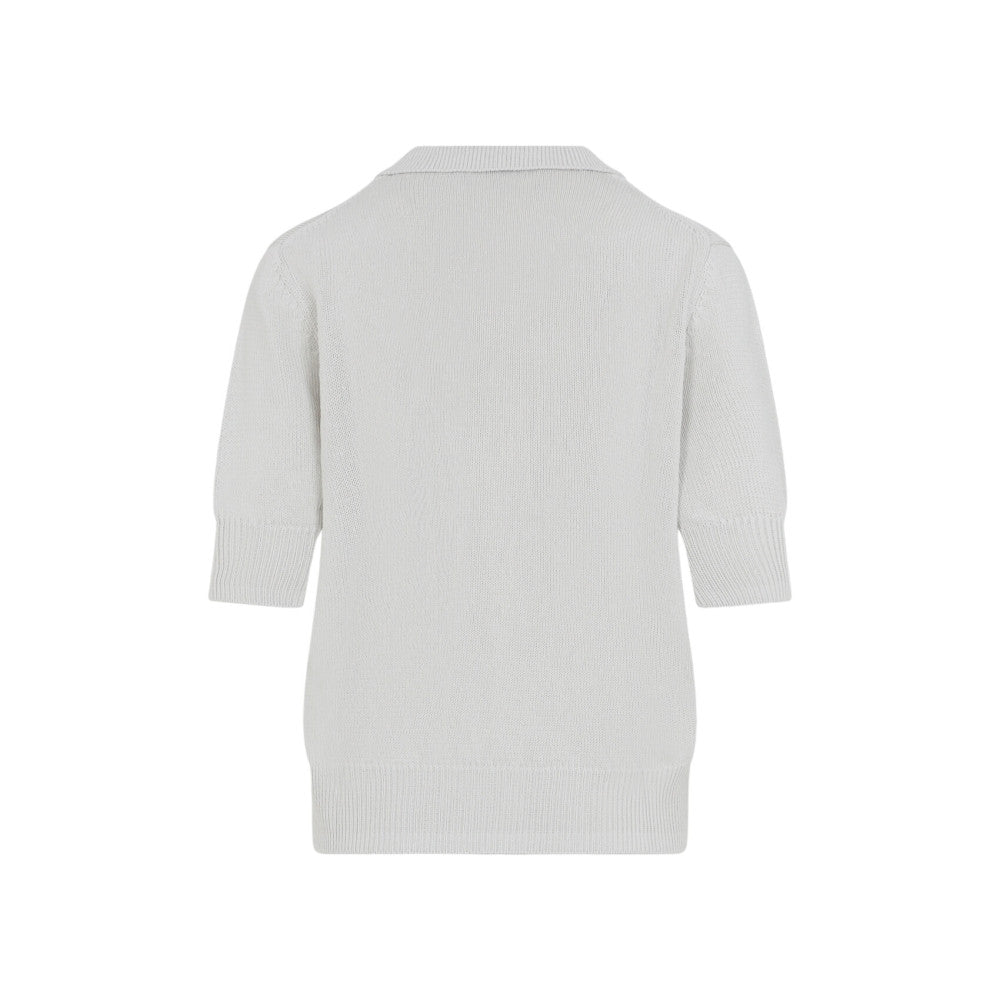 Grey Shirt Collar Polo 2
