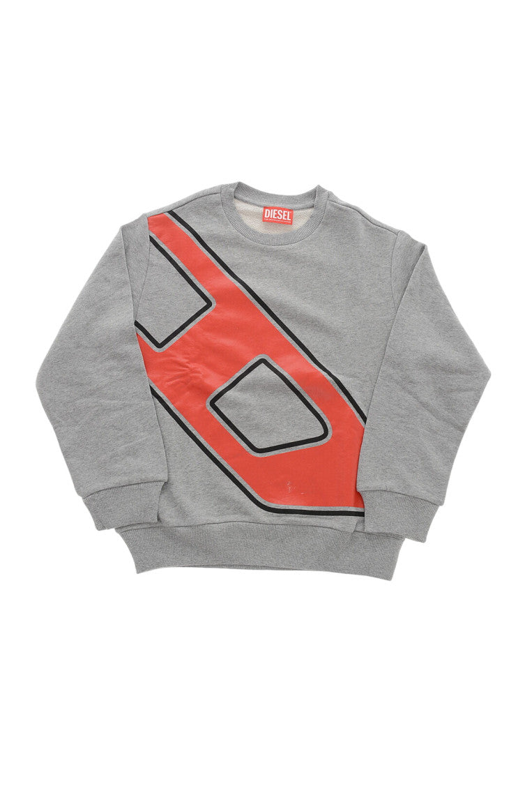 Kids Grey Graphic Sweatshirts 1