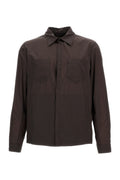 Dark Brown Regular Overshirt 1