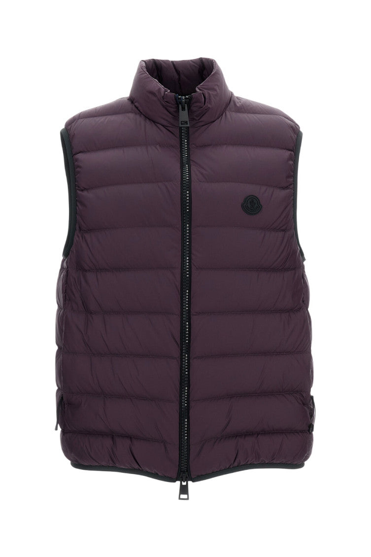 Dark Purple Quilted Jacket 1