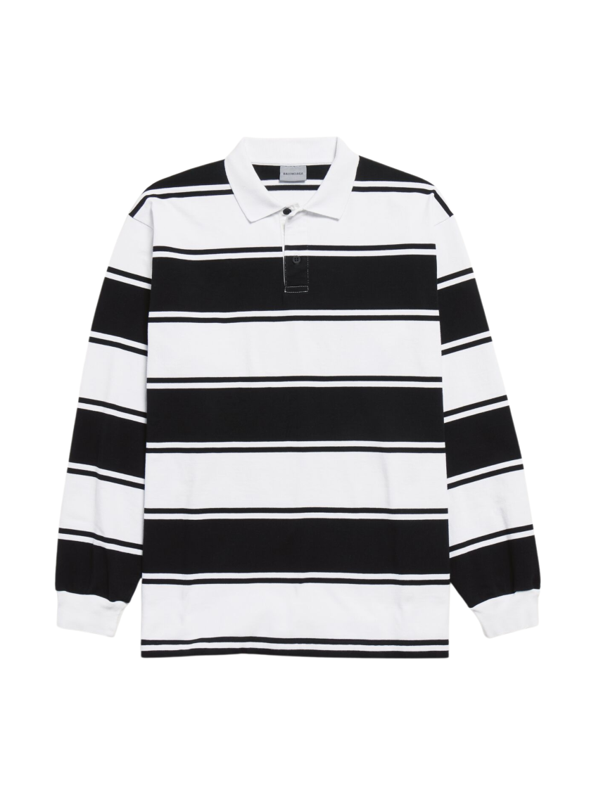 White Stripes Polo 1