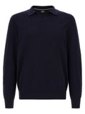 Navy Blue Knitted Sweater 1