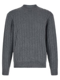 Grey Crew Neck Sweater 1