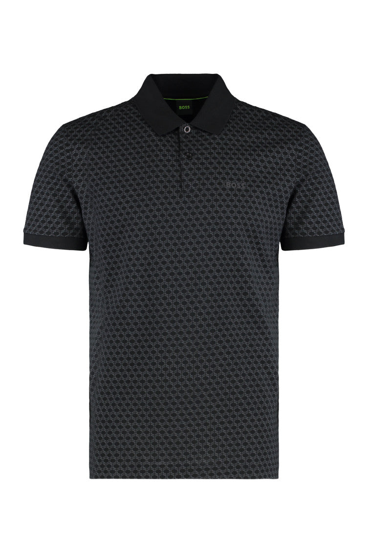 Black Shirt Collar Polo 1