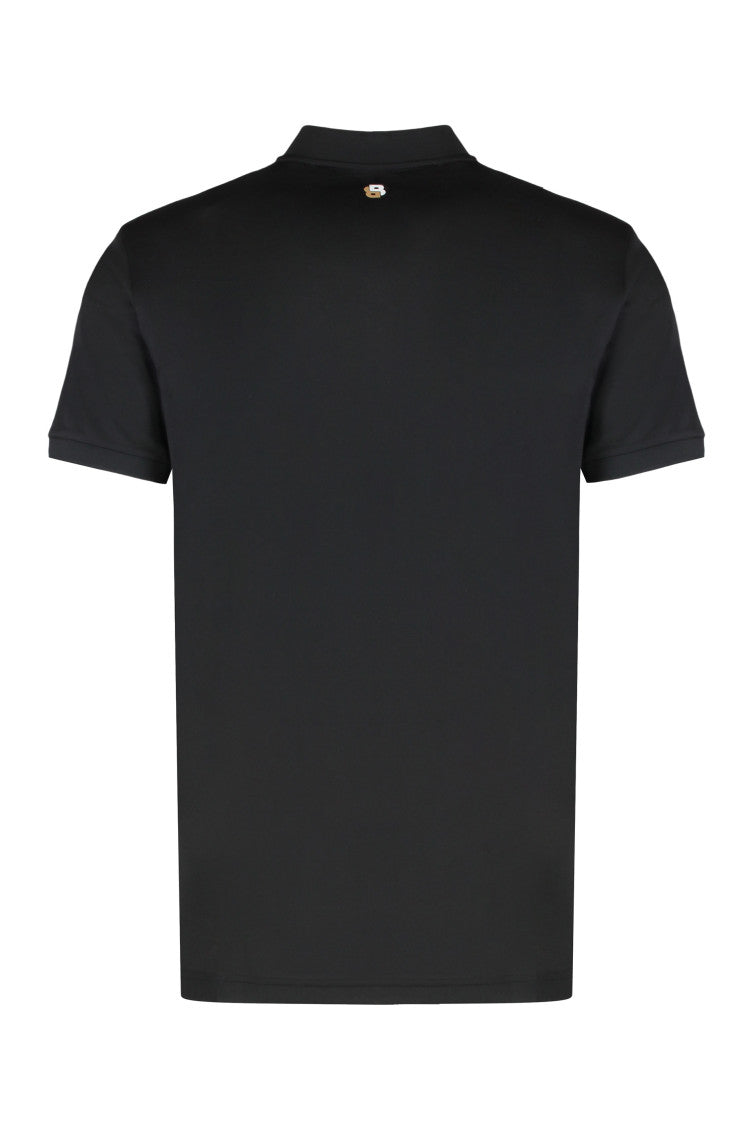 Black Band Collar Polo 2