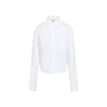 White Regular Solid Shirt 1