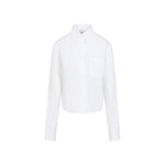 White Regular Solid Shirt 1